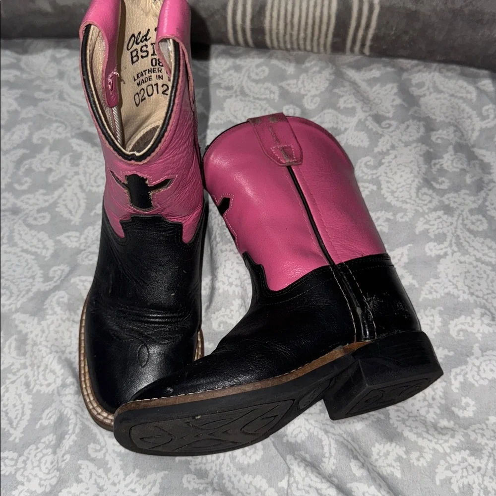 Old west Square toe  boots size 8